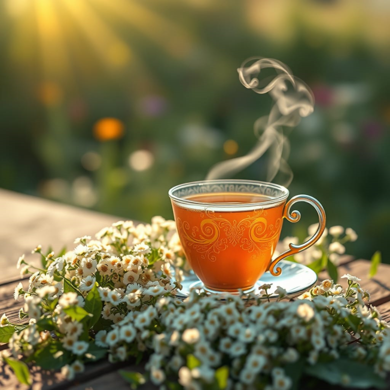 Feverfew tea