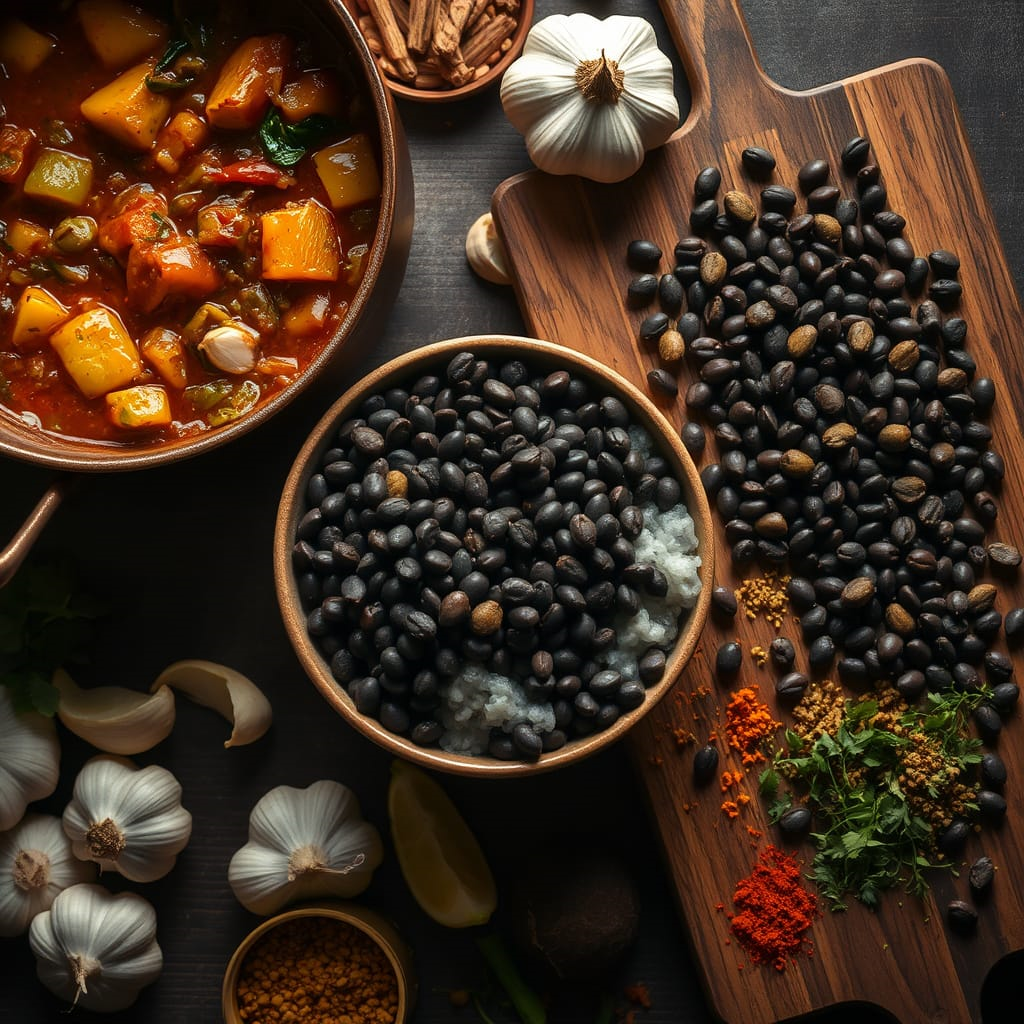 black lentils nutrition